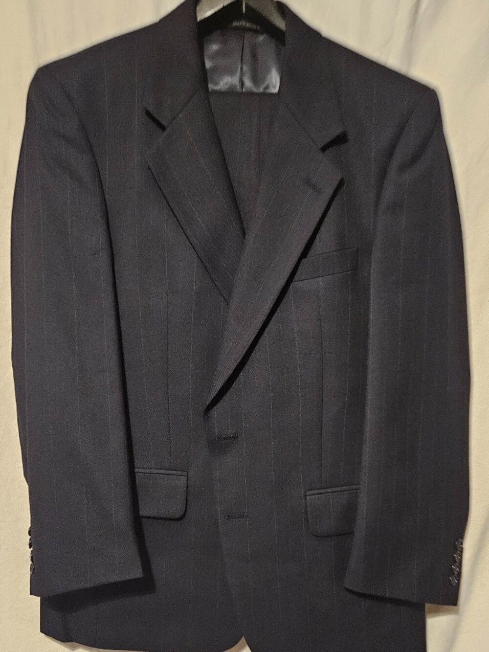 Vintage striped Burberrys suit set